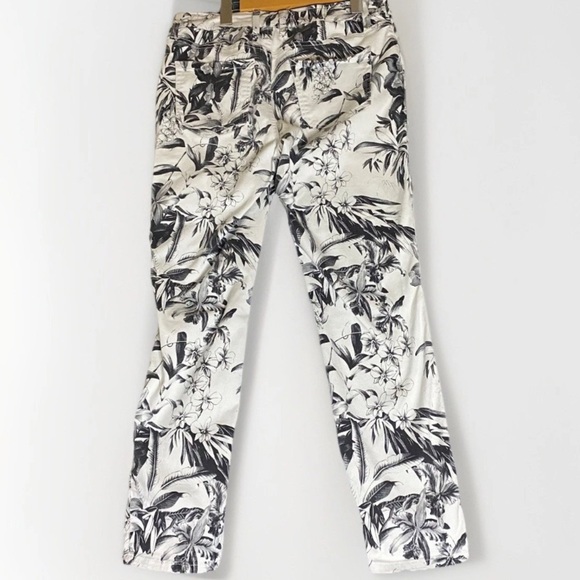 TOMMY BAHAMA Pants Womens Size 4x28 Boracay Beach High Rise Ankle Tropical - Picture 2 of 11